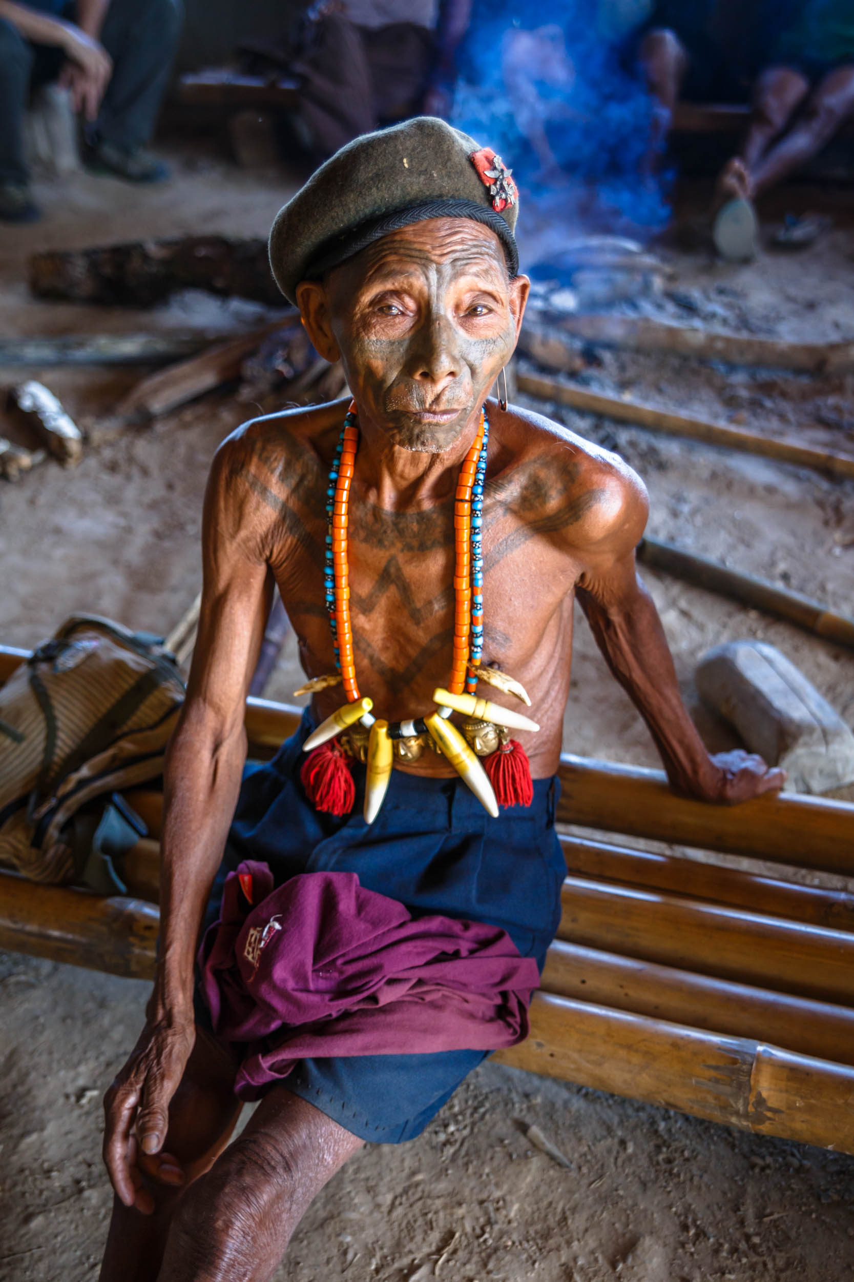 Cacciatore di teste Konyak – Nagaland – India
